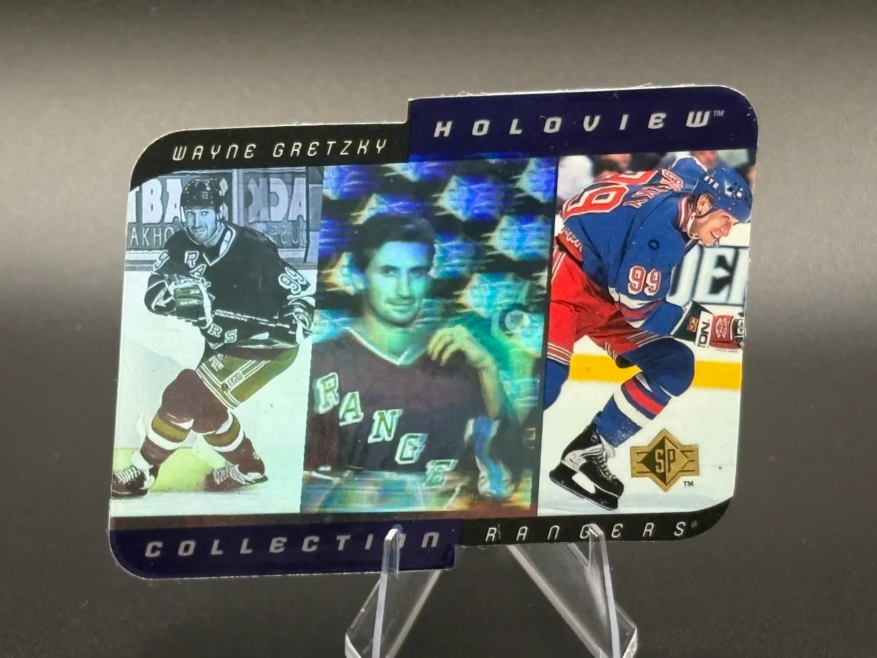 Wayne Gretzky Upper Deck SP Holoview Collection, New York Rangers